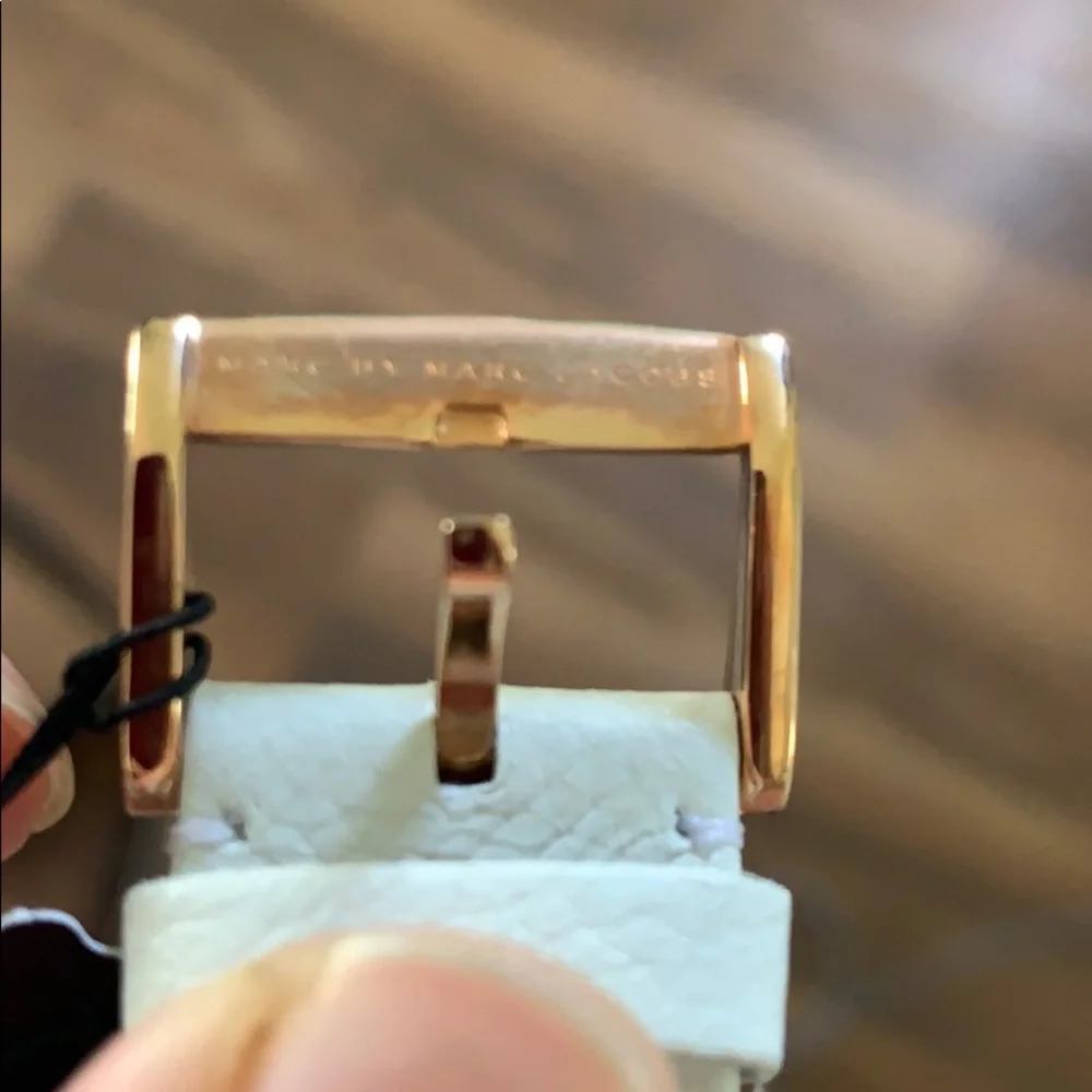 Marc by Marc Jacobs Rose‎ gold and white watch